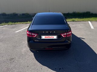 2019 Lada (ВАЗ) Vesta I, чёрный, 1130000 рублей, вид 5