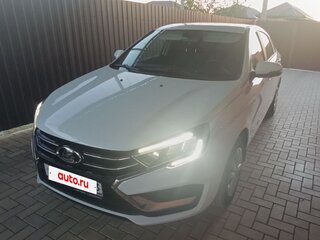 2024 Lada (ВАЗ) Vesta I Рестайлинг (NG), белый, 1300000 рублей, вид 4