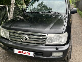 2006 Toyota Land Cruiser 100 Series Рестайлинг 2, чёрный, 1800000 рублей, вид 2