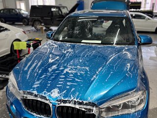 2016 BMW X5 M II (F85), голубой, 4700000 рублей, вид 3
