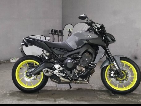 2017 Yamaha MT-09 (FZ-09), серый, 860000 рублей, вид 1