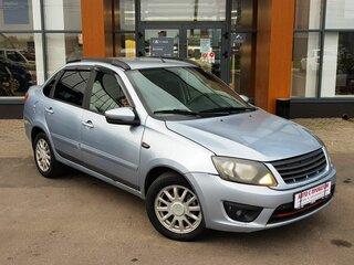 2012 Lada (ВАЗ) Granta I, голубой, 279000 рублей, вид 3