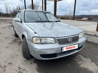 2002 Nissan Sunny B15, серебристый, 240000 рублей, вид 3