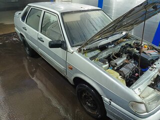 2006 Lada (ВАЗ) 2115, серебристый, 90000 рублей, вид 5
