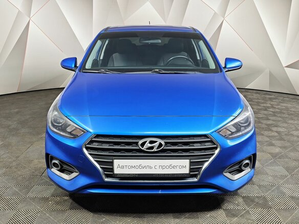 2017 Hyundai Solaris II, синий - вид 5