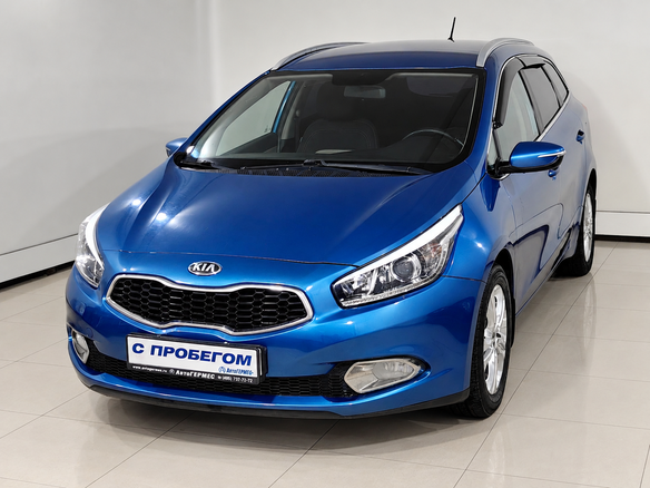 2014 Kia Ceed II, синий, 980000 рублей