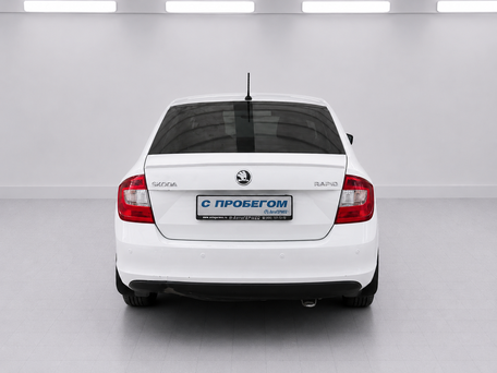 2016 Skoda Rapid I, белый, 800000 рублей, вид 3