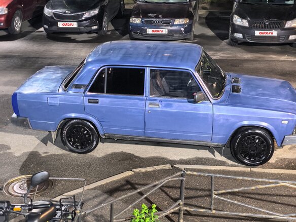 2006 Lada (ВАЗ) 2107, синий, 170000 рублей - вид 5
