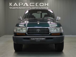 1997 Toyota Land Cruiser 80 Series Рестайлинг, зелёный, 990000 рублей, вид 3