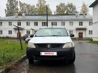 2007 Renault Logan I, белый, 180000 рублей, вид 2