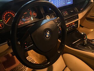 2011 BMW 5 серии 520d VI (F10/F11/F07), чёрный, 1889000 рублей, вид 4