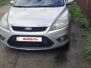 2008 Ford Focus II Рестайлинг, серебристый, 560000 рублей, вид 1