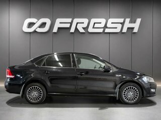 2016 Volkswagen Polo V Рестайлинг, чёрный, 1350000 рублей, вид 5