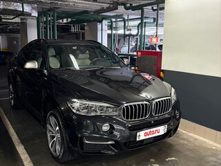 2015 BMW X6 M50d II (F16), чёрный, 3900000 рублей, вид 1