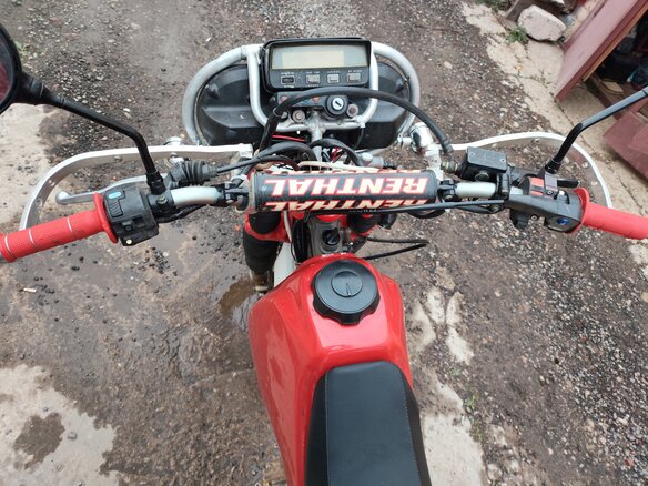 1996 Honda XR 250, красный, 210000 рублей - вид 7