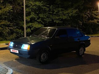 2002 Lada (ВАЗ) 21099, зелёный, 93000 рублей, вид 2