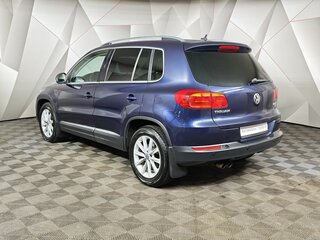 2012 Volkswagen Tiguan I Рестайлинг, синий, 1219000 рублей, вид 4