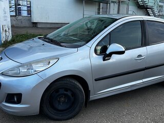 2010 Peugeot 207 I Рестайлинг, серебристый, 479000 рублей, вид 1