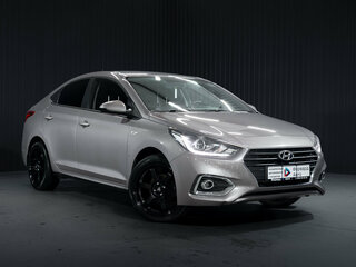 2018 Hyundai Solaris II, коричневый, 1449000 рублей, вид 1