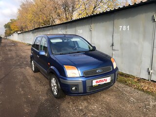 2008 Ford Fusion I Рестайлинг, синий, 375000 рублей, вид 4