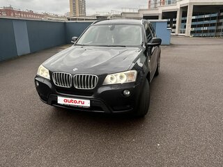 2011 BMW X3 35i xDrive II (F25), чёрный, 2000000 рублей, вид 2