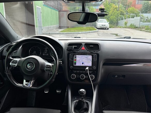 2014 Volkswagen Scirocco III, синий, 1200000 рублей - вид 8