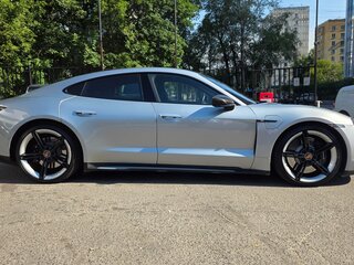 2021 Porsche Taycan 4S I, серый, 7990000 рублей, вид 4