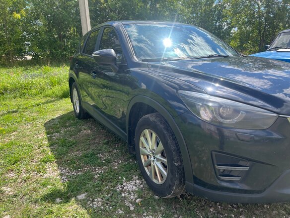2015 Mazda CX-5 I Рестайлинг, чёрный, 1200000 рублей - вид 11
