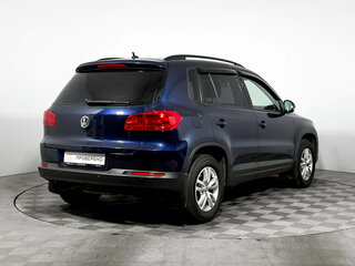 2014 Volkswagen Tiguan I Рестайлинг, синий, 1227000 рублей, вид 5
