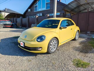2012 Volkswagen Beetle II (A5), жёлтый, 1249000 рублей, вид 3