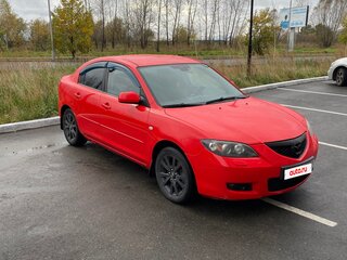 2006 Mazda 3 I (BK) Рестайлинг, красный, 450000 рублей, вид 3