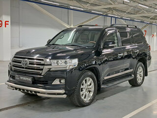 2017 Toyota Land Cruiser 200 Series Рестайлинг 2, чёрный, 5550000 рублей, вид 1