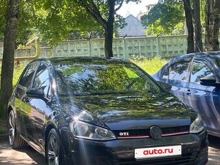 2013 Volkswagen Golf VII, чёрный, 890000 рублей, вид 3