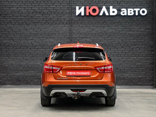 2018 Lada (ВАЗ) Vesta SW Cross I, оранжевый, 860000 рублей, вид 5