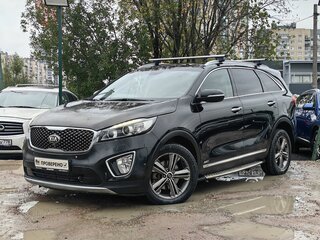 2015 Kia Sorento III Prime, чёрный, 1849000 рублей, вид 1