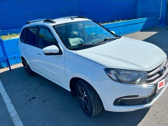 2018 Lada (ВАЗ) Granta I Рестайлинг, белый, 650000 рублей - вид 2