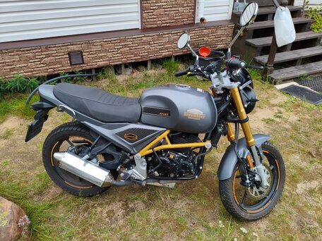 2022 Motoland Scrambler 250, серый, 99000 рублей, вид 3
