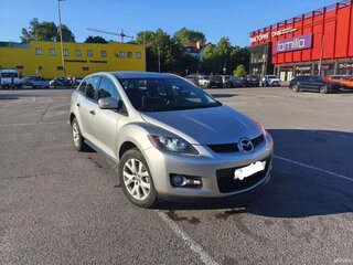 2007 Mazda CX-7 I, серебристый, 760000 рублей, вид 3