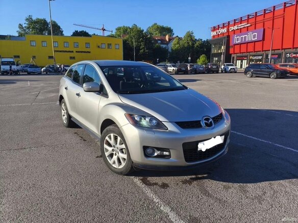 2007 Mazda CX-7 I, серебристый, 760000 рублей - вид 2