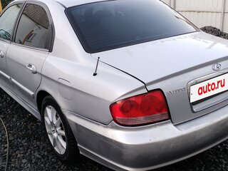2005 Hyundai Sonata ТагАЗ IV (EF) Рестайлинг, серебристый, 380000 рублей, вид 4