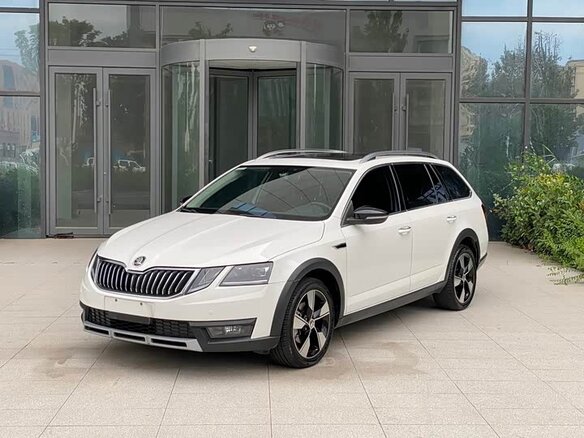 2019 Skoda Octavia III (A7) Рестайлинг, белый
