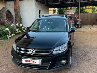2013 Volkswagen Tiguan I Рестайлинг, чёрный, 1130000 рублей, вид 3
