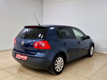 2007 Volkswagen Golf V, синий, 520000 рублей, вид 4