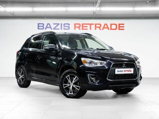 2013 Mitsubishi ASX I Рестайлинг, чёрный, 860000 рублей, вид 3