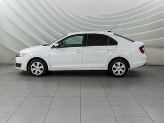 2017 Skoda Rapid I Рестайлинг, белый, 1148000 рублей, вид 4