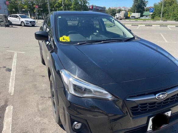 2020 Subaru XV II, чёрный, 1590000 рублей - вид 2