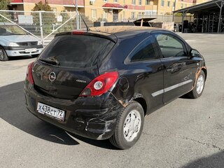 2007 Opel Corsa D, чёрный, 180000 рублей, вид 3