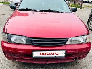 1996 Nissan Almera I (N15), красный, 129000 рублей, вид 1
