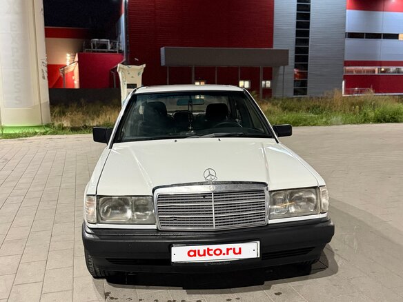 1991 Mercedes-Benz 190 (W201), белый, 270000 рублей - вид 2