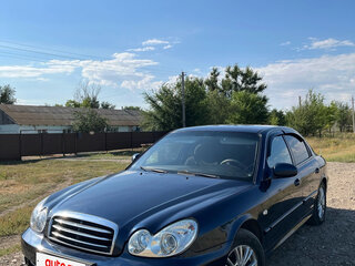 2011 Hyundai Sonata ТагАЗ IV (EF) Рестайлинг, синий, 440000 рублей, вид 1